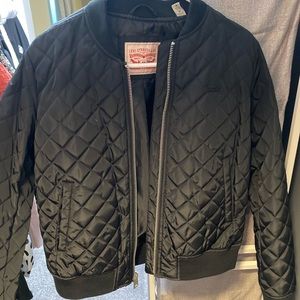 Levi’s bomber quilted jacket